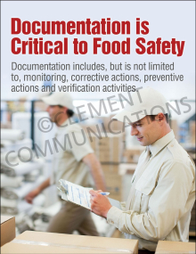 Documentation is Critical Poster