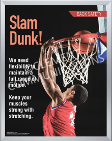 Safety in Sports Poster Subscription features monthly sports-themed safety messages driving home critical issues. Subscribe today!