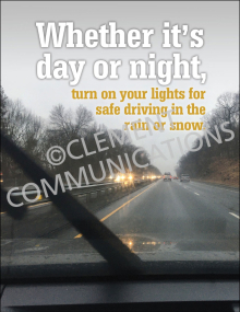 Day or Night: Turn On Lights - Poster