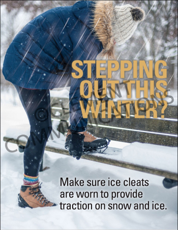 Ice Cleats - Poster