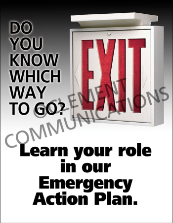 Emergency Preparedness – Learn Your Role – Posters