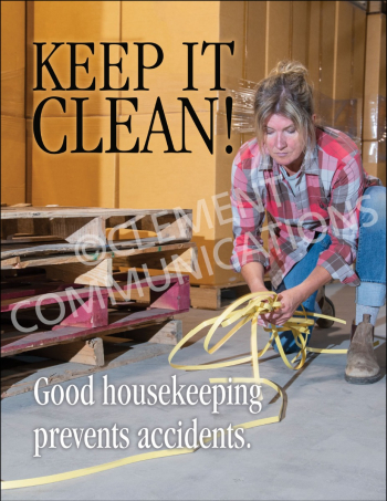 Housekeeping: Keep It Clean Poster