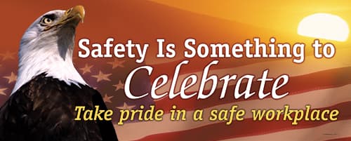 Safety is Something to Celebrate Banner detail