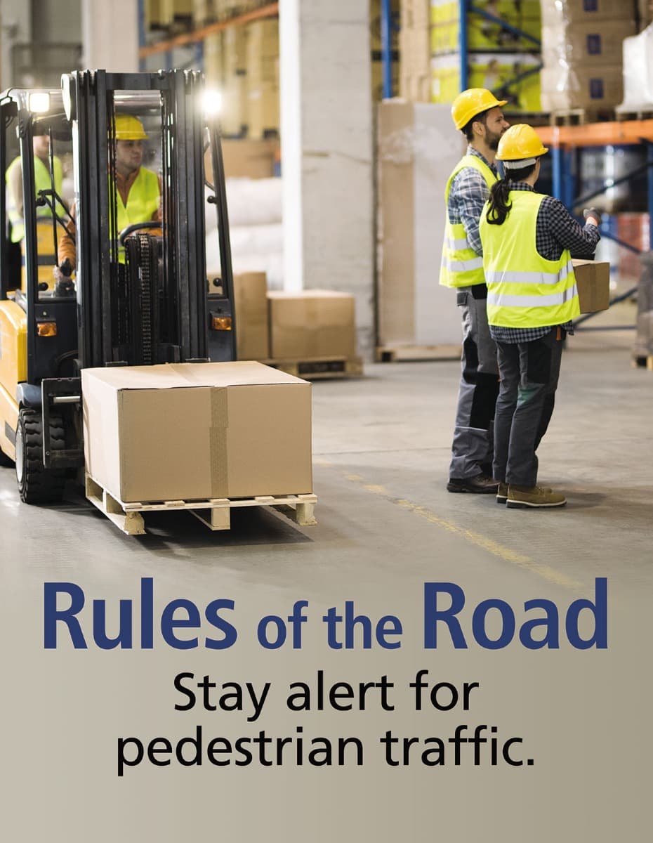 Forklift Safety-Pedestrians Five Touch Program